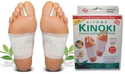 Kinoki Cleansing Detox Foot Patches – 3 Sets (30 Pcs) for Total Body Detox