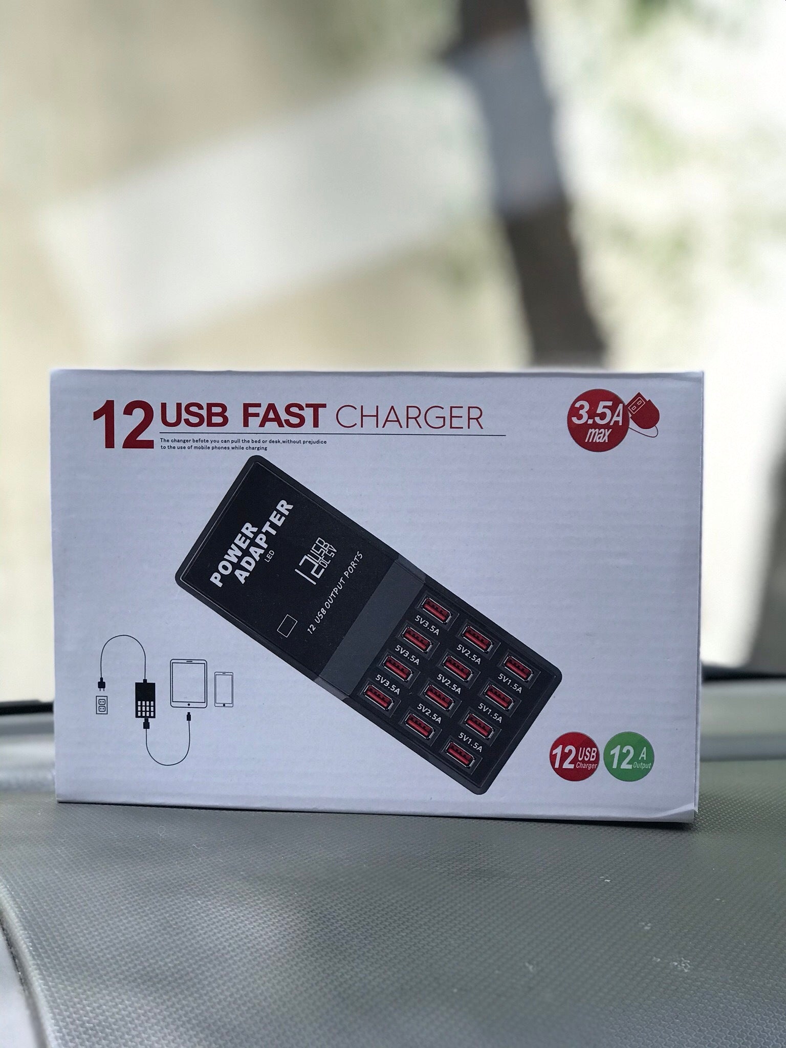 12 Usb Fast Charger 3.5 A