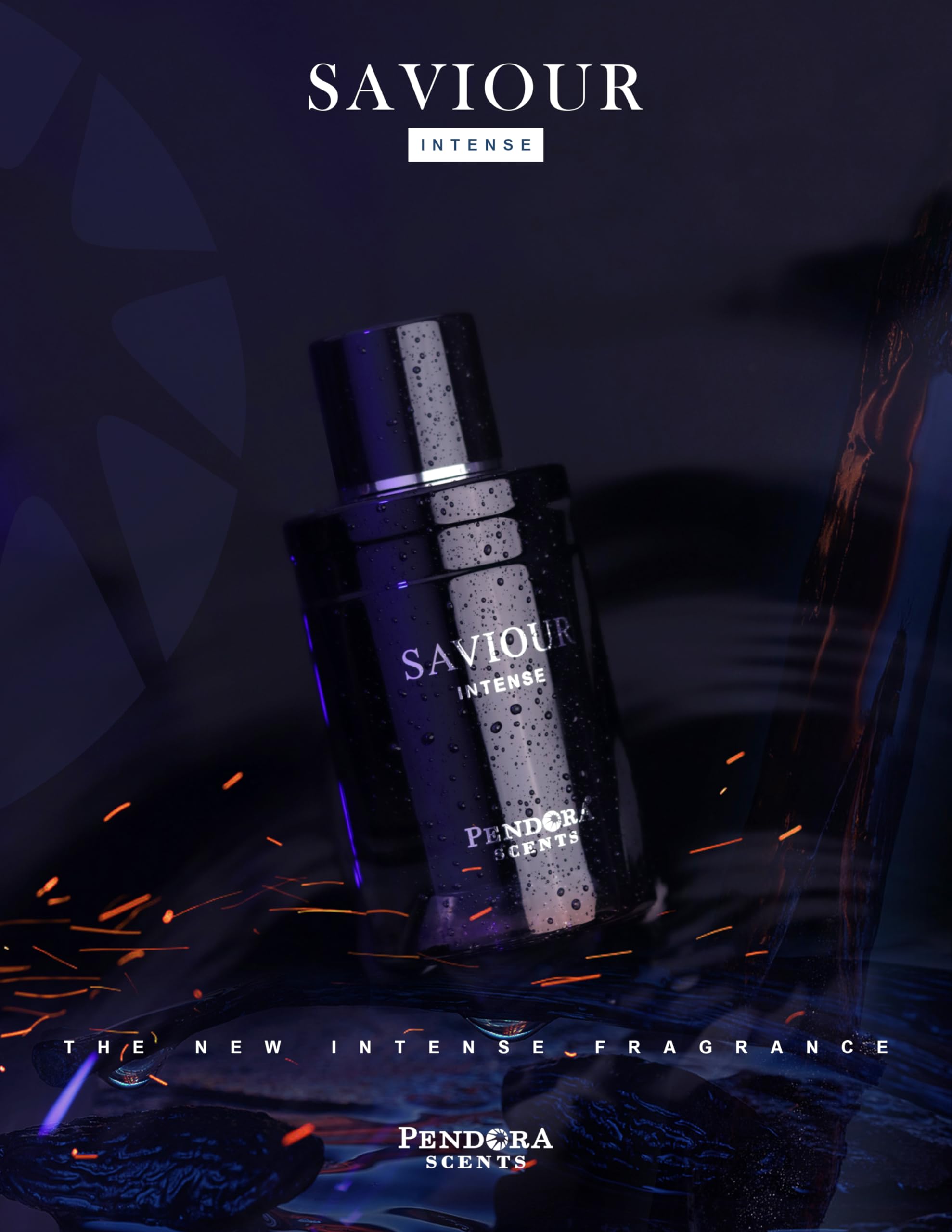 Pendora Scents Saviour Intense Unisex Perfume – 2pcs Combo (100ml Each) for Men & Women