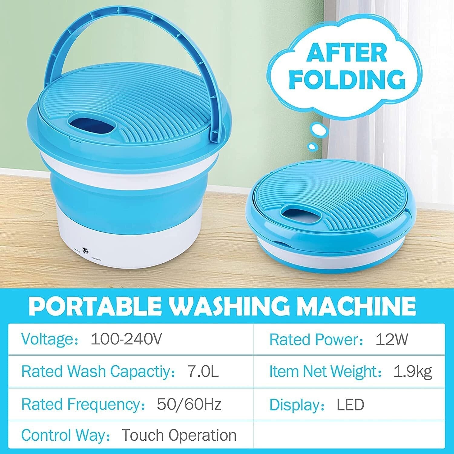 Portable Mini Washing Machine