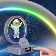 Magnetic Levitation Astronaut Speaker with RGB & Wireless Charging