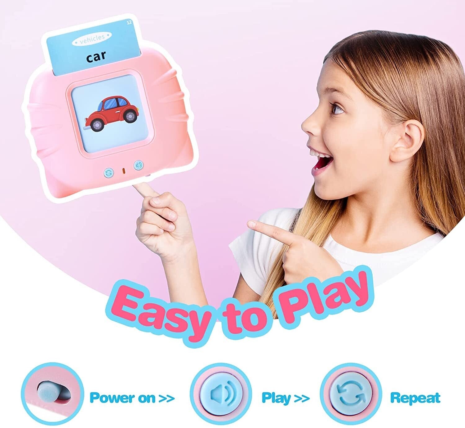 Learning Toy - Talking Baby Flash Cards