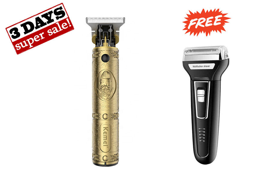 Kemei Hair Clipper + Shaver