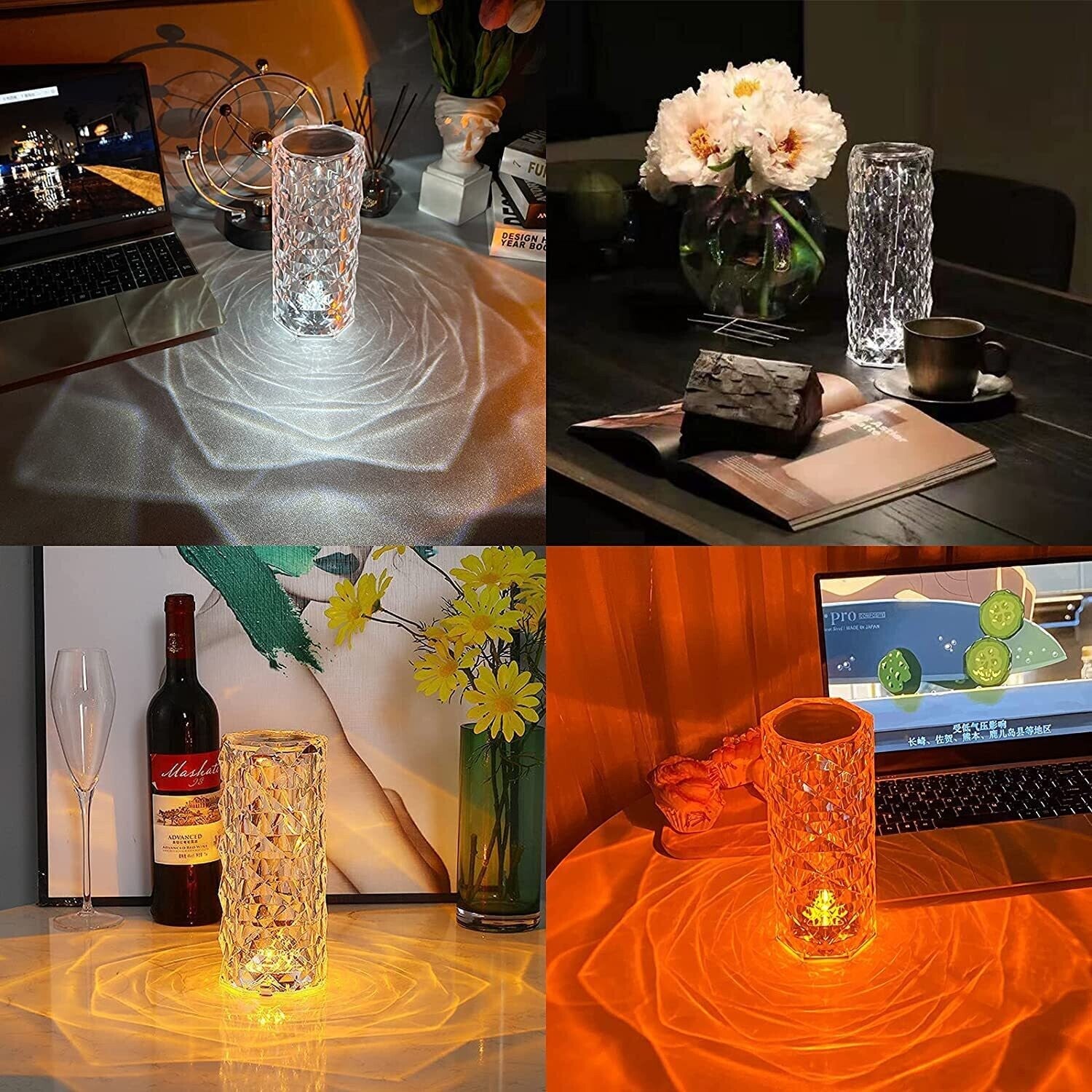 RGB Diamond Table Lamp