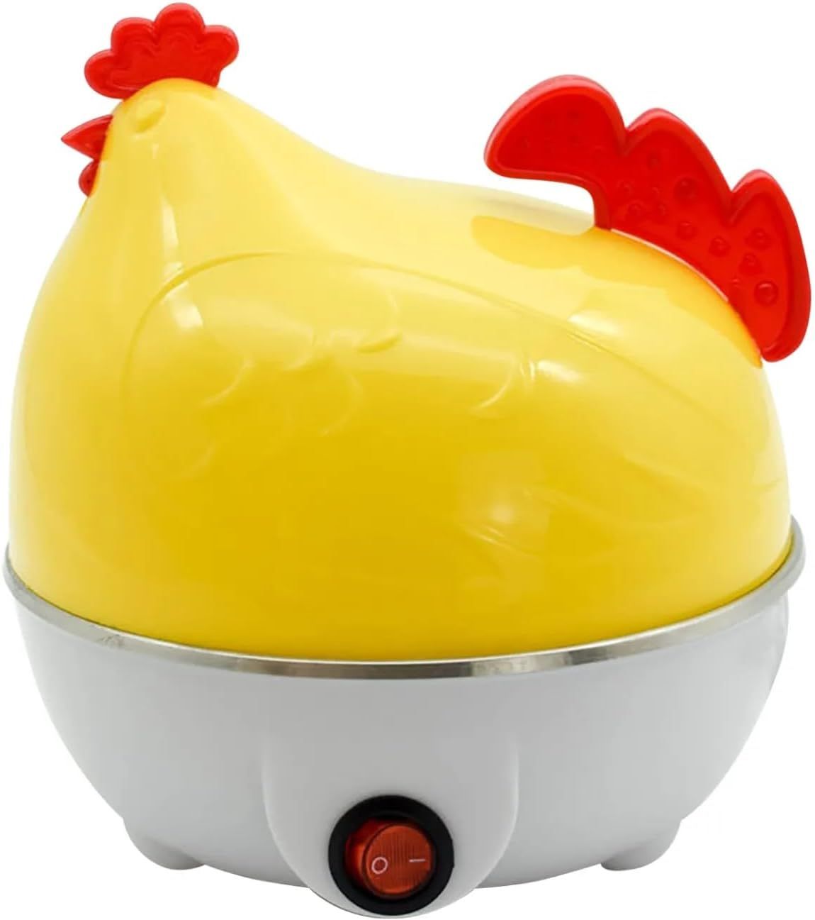 Electric Egg Boiler – Cute Chicken Design, Rapid Cooker