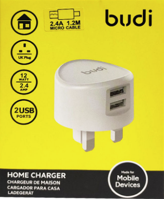 BUDI TRAVEL (HOME ADAPTER) 2 PORT