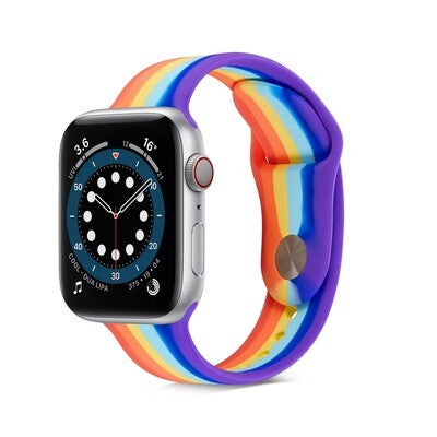 Apple Watch Rainbow Strap – Vibrant & Durable Design