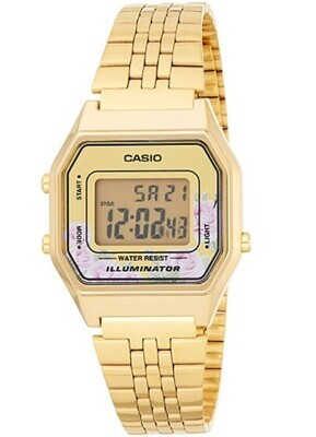 Casio Women's Gold Stainless Steel Analog Watch