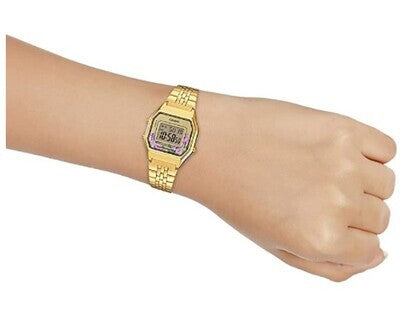 Casio Women's Gold Stainless Steel Analog Watch