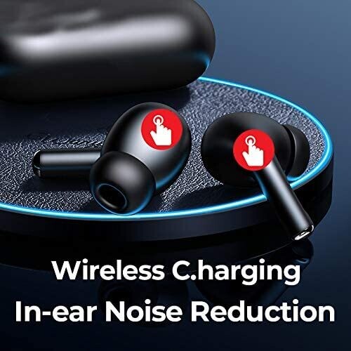 Joyroom T03 PRO TWS Wireless Earbuds noise cancelling Black headphones | Premium Quality