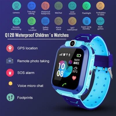 Kids Waterproof GPS Watch with SIM Card