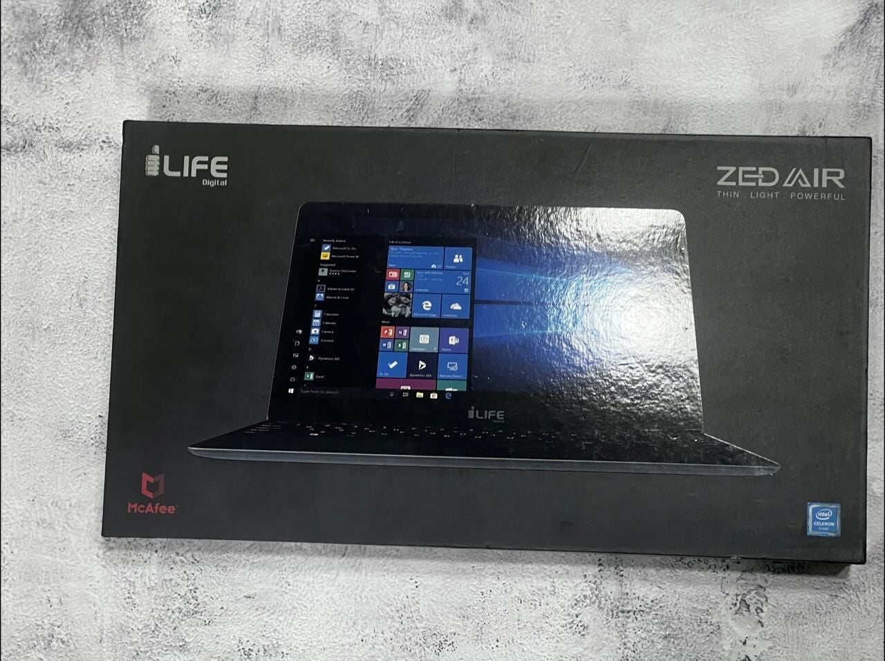 Zed Air-14inch HD Screen,Ultrabook Laptop, Intel Celeron Upto 2.2 Ghz, 4GB RAM,128GB eMMC, Camera , Windows 10,Silver