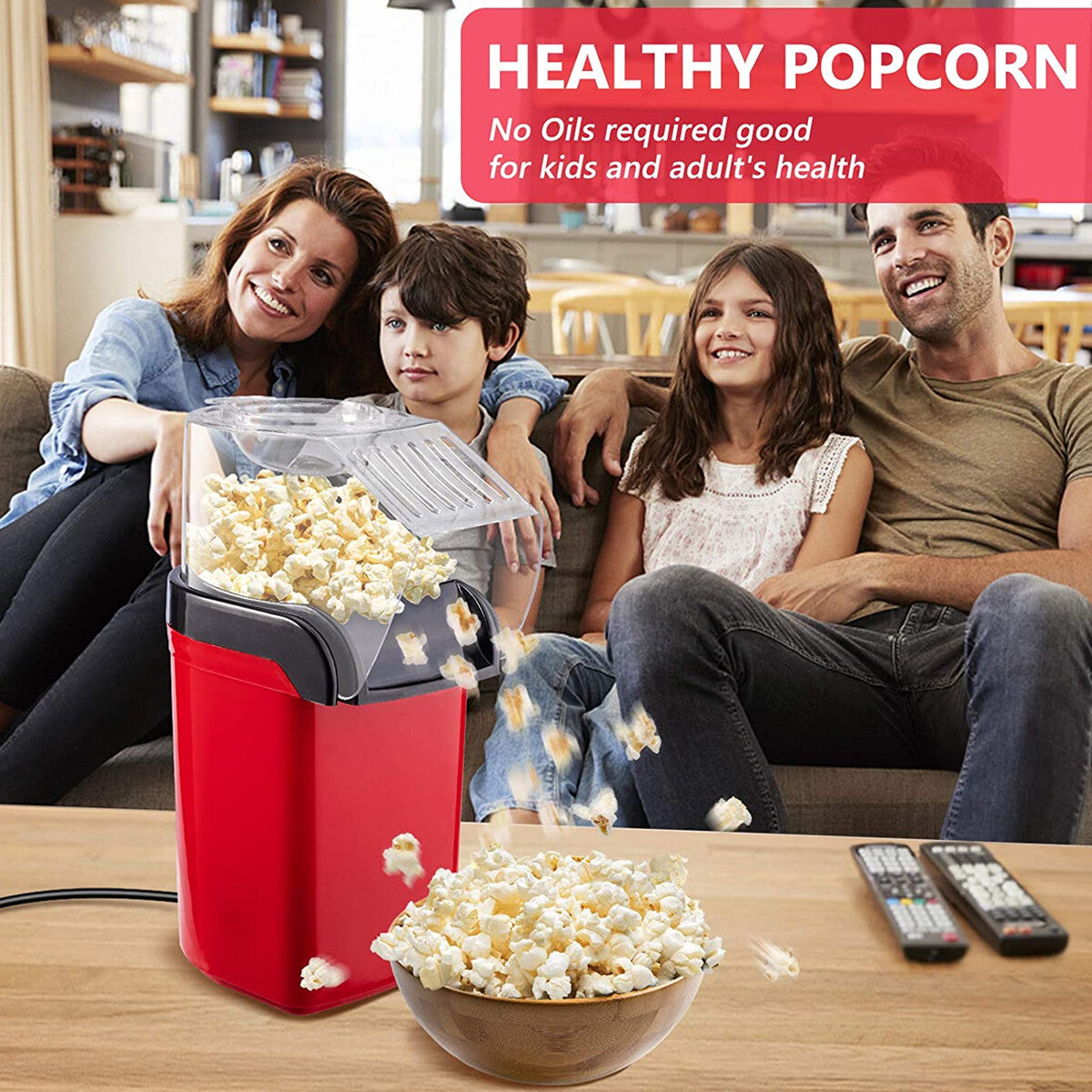 Hot Air Popcorn Maker