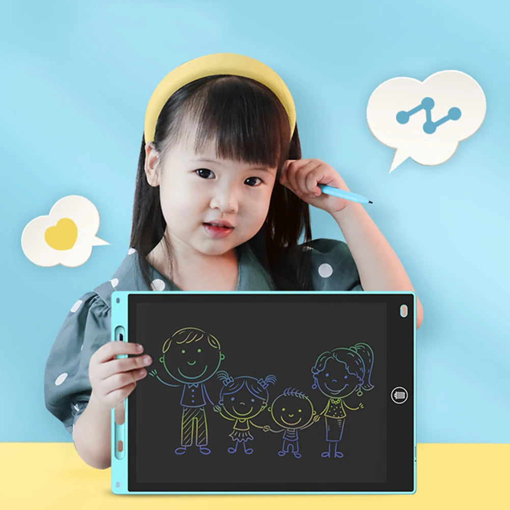 Children's LCD Writing Tablet – 8-Inch Erasable Drawing Pad for Kids