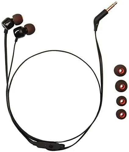 JBL Tune 110 In-Ear Headphones – High-Quality Sound & Comfortable Fit