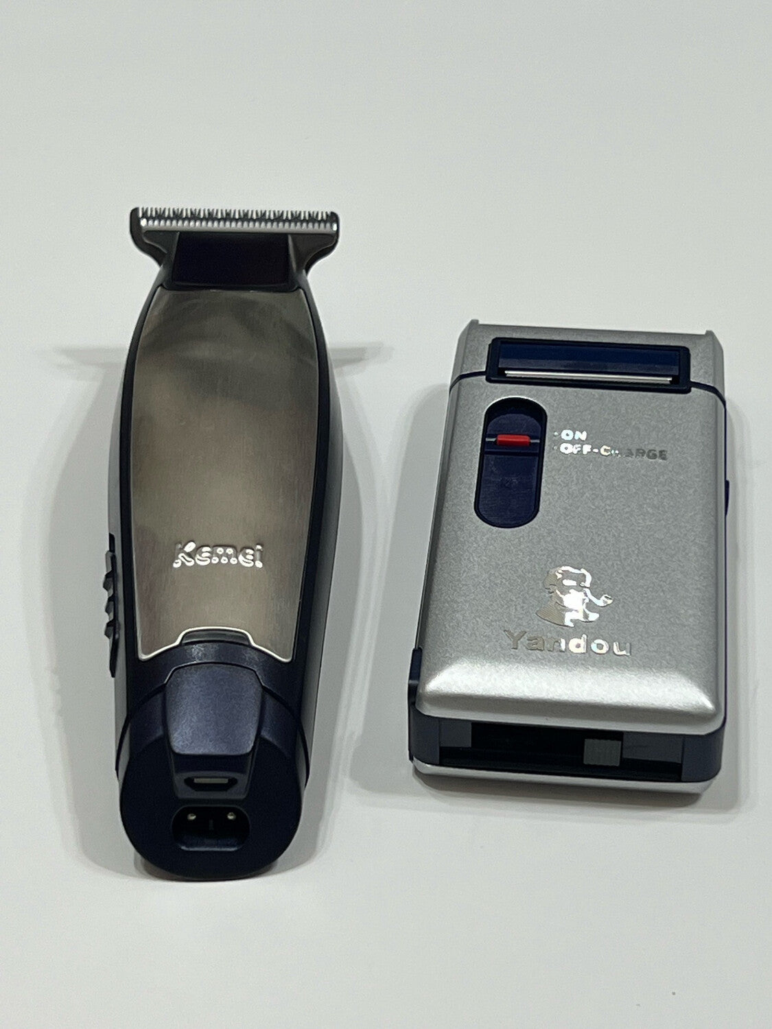 Kemei Trimmer & Yandou Shaver Combo - Grooming Set