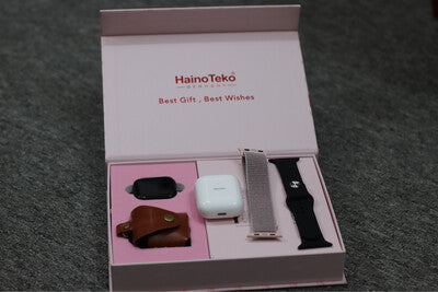 Hainoteko Smart Watch & Airpods Gift Pack