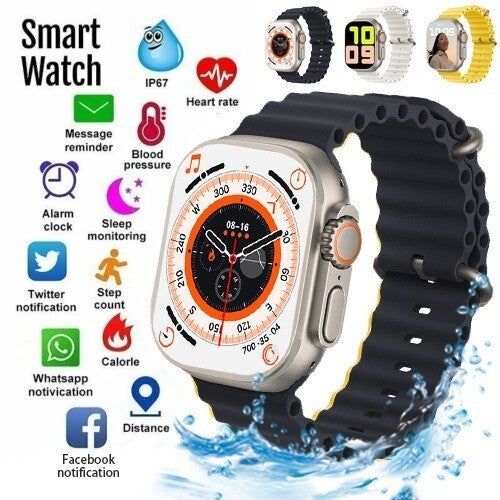 5Pcs Combo Offer – T800 Ultra Smartwatch – Stylish, Smart, & Functional