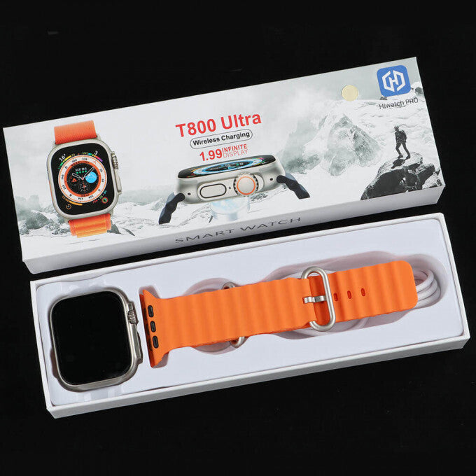 5Pcs Combo Offer – T800 Ultra Smartwatch – Stylish, Smart, & Functional