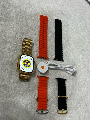 WS 09 Ultra Gold Edition with 3 Straps – Premium Design