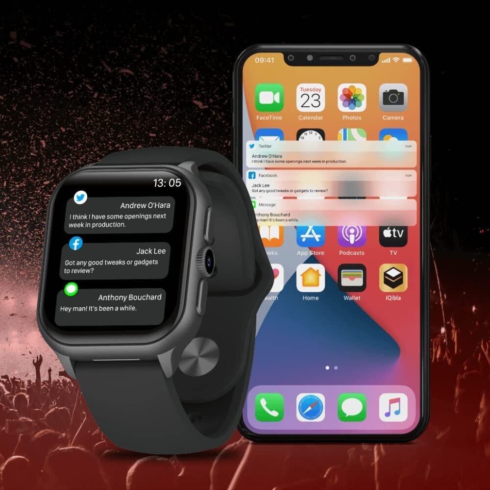 Music Smartwatch with SIM Card & Calling Features