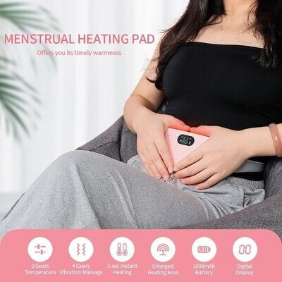 Wireless Electric Heating Belt for Menstrual Cramps Relief