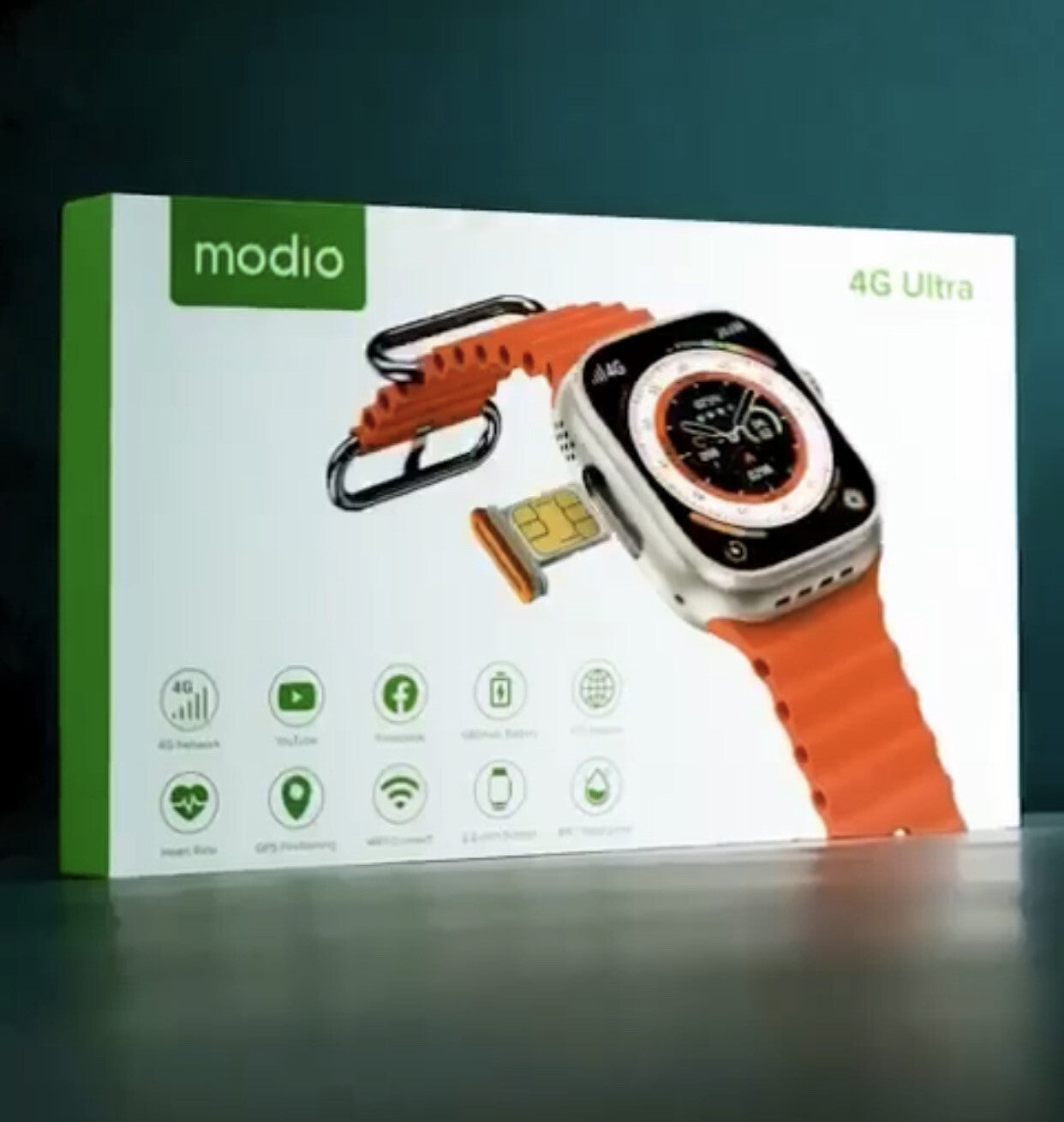 Modio Android 4G Smartwatch: Key Features & Specs