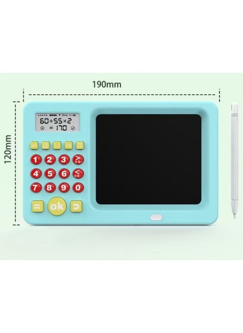 2-in-1 Writing Tablet & Calculator – Early Education Tool for Kids