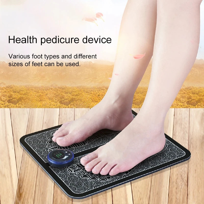 EMS Smart Foot Pad – Micro-Current Therapy for Foot Massage & Pain Relief