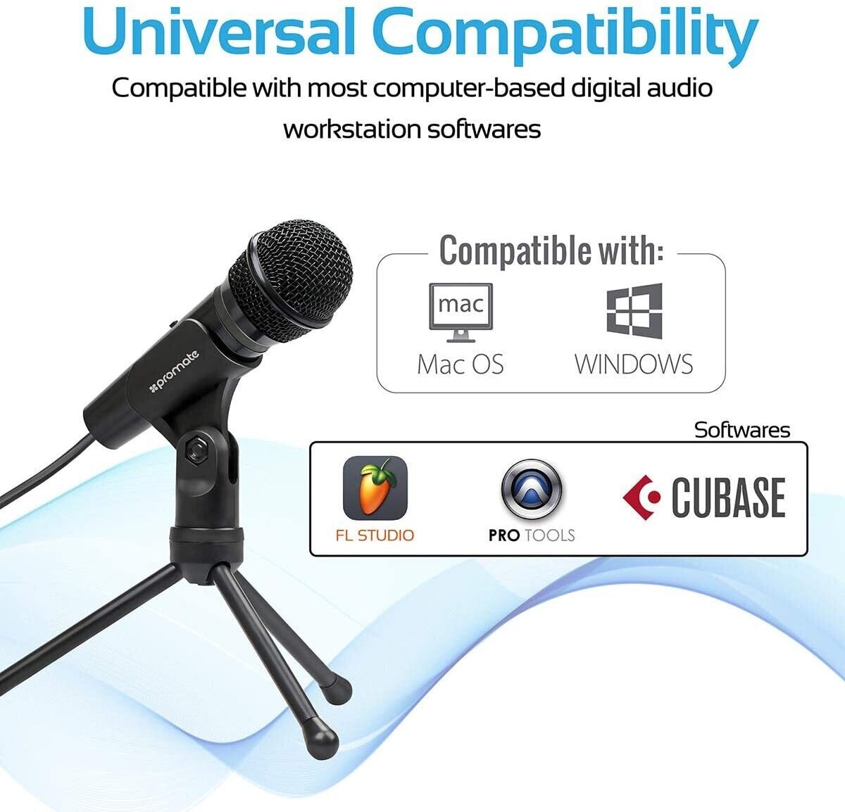 Universal Digital Dynamic Vocal Microphone