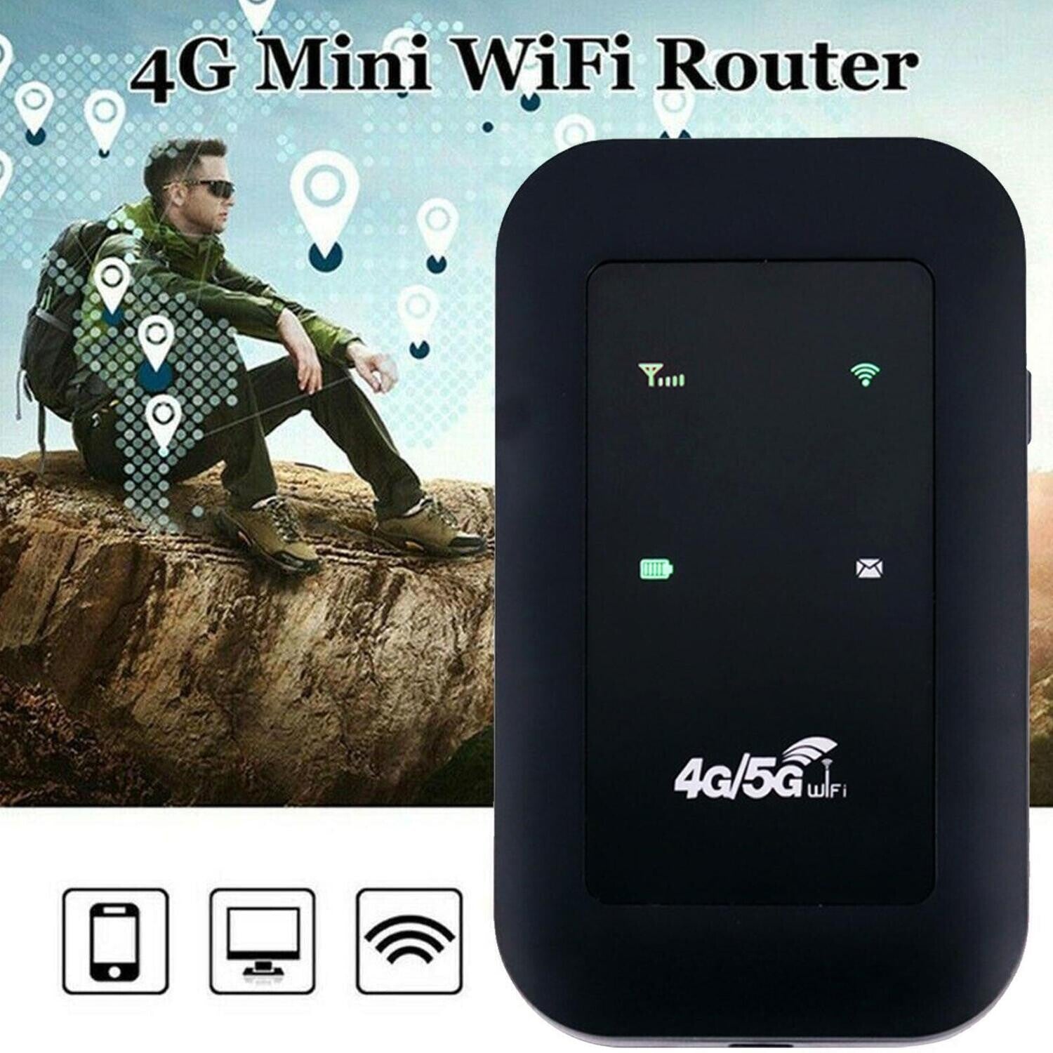 Mobile Broadband Wireless Router Hotspot - Fast & Reliable