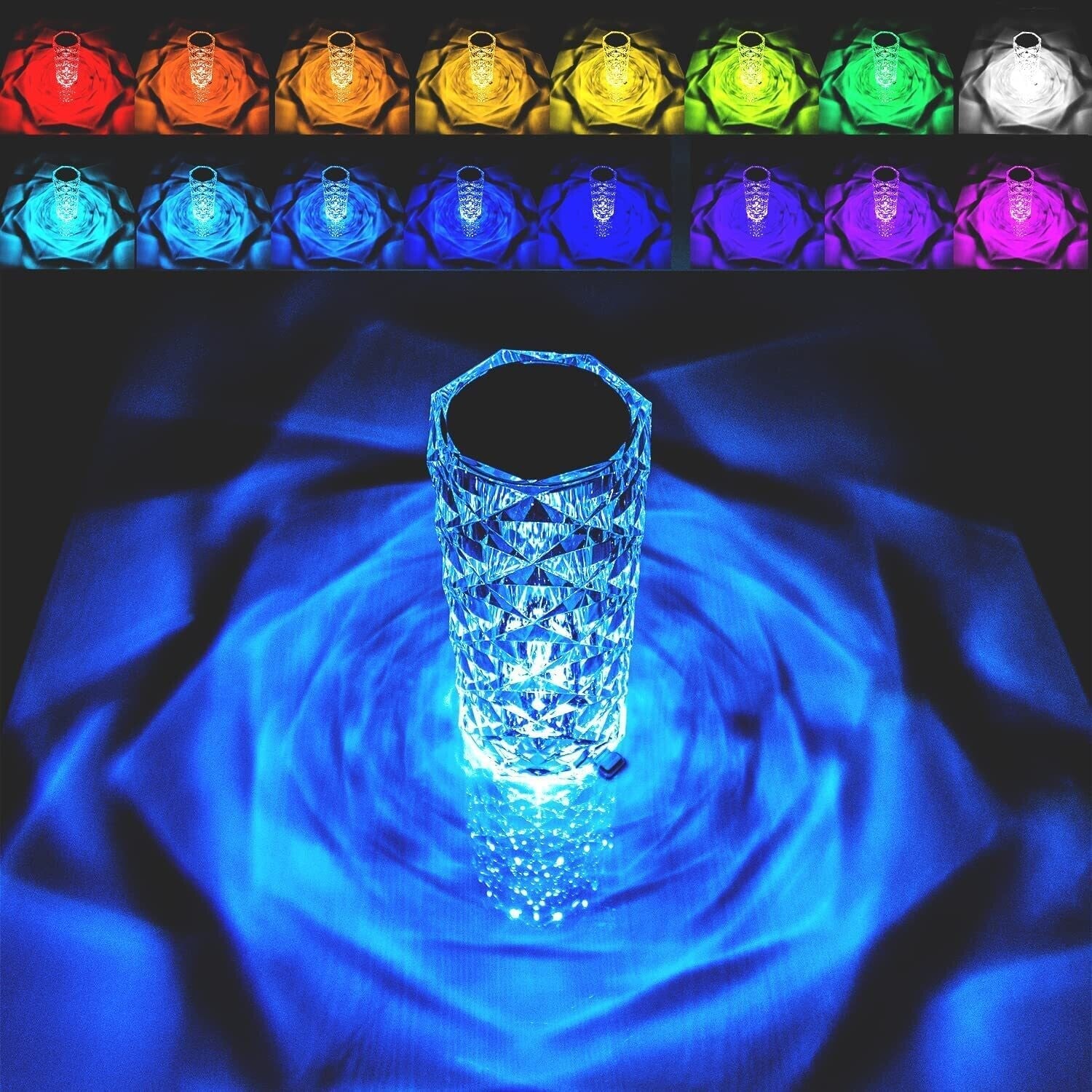 RGB Diamond Table Lamp