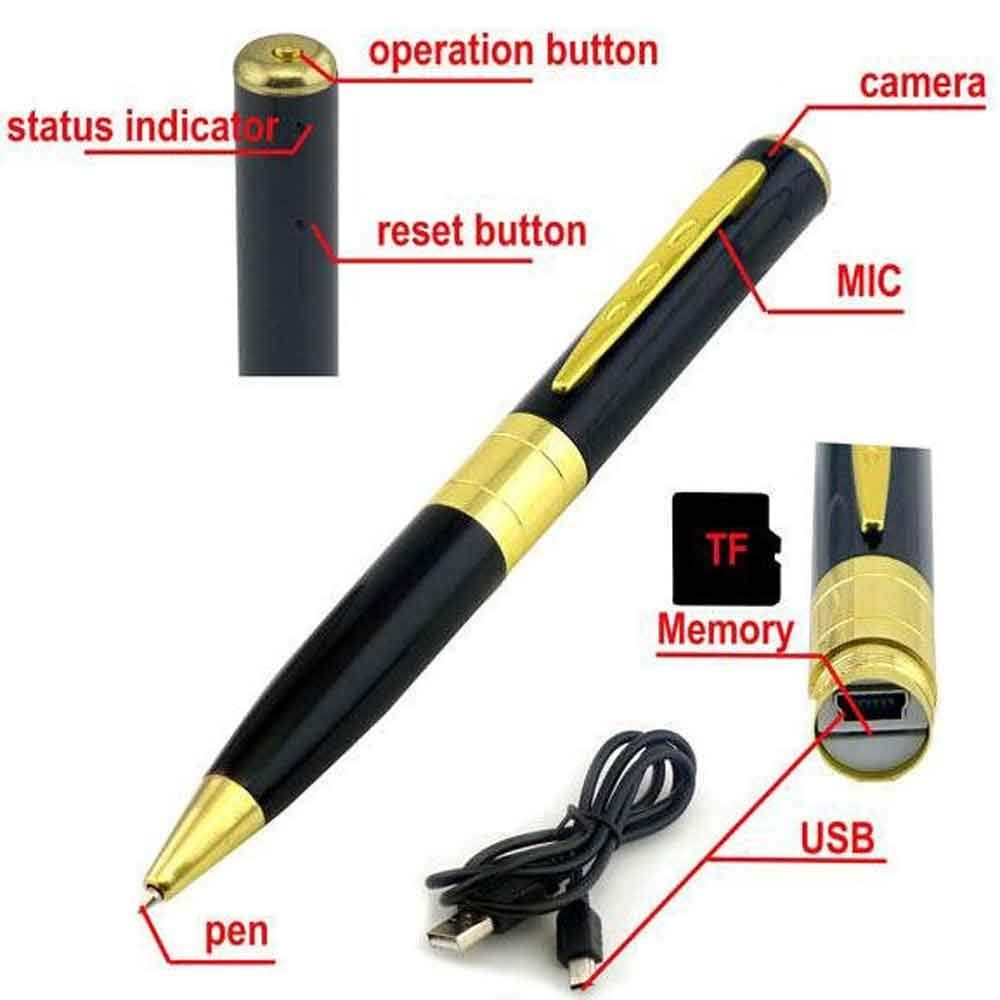 Spy Camera Pen Portable Recorder BPR6 - HD & Discreet