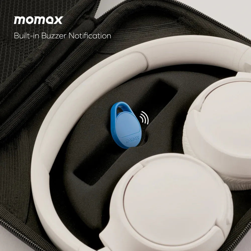 MOMAX PinPop Lite Find My Tracker – Smart & Compact