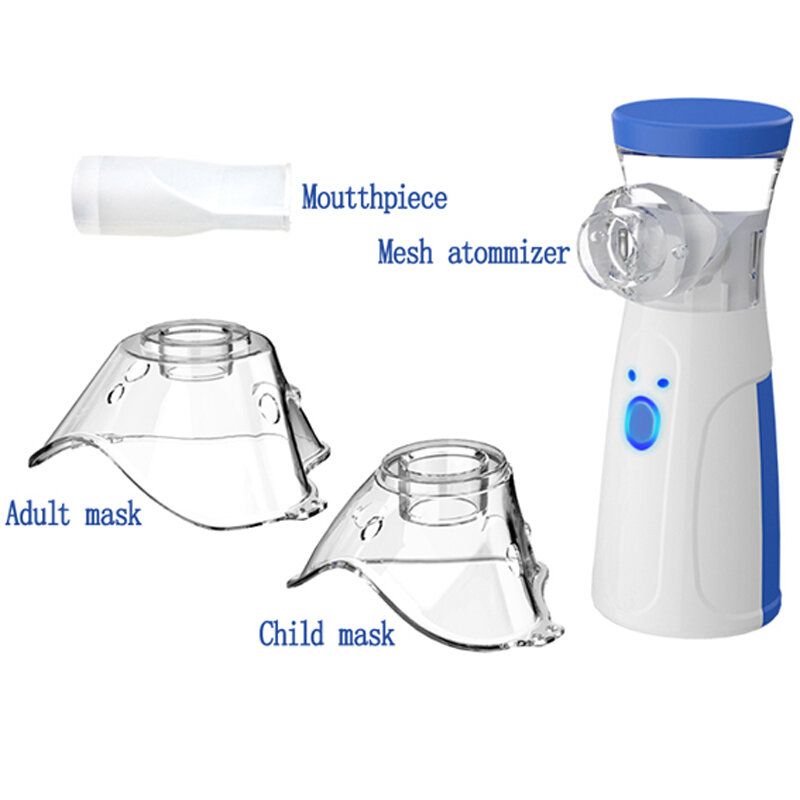 Portable Mesh Nebulizer for Easy Breathing