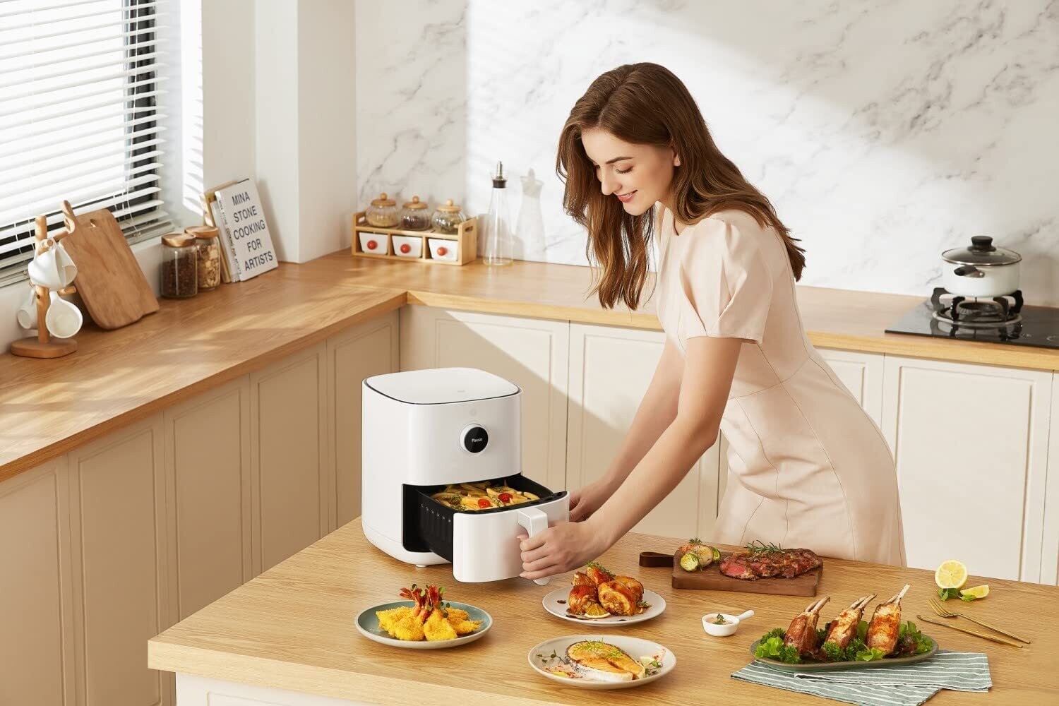 Xiaomi Mi Smart Air Fryer 3.5L with 100+ Recipes