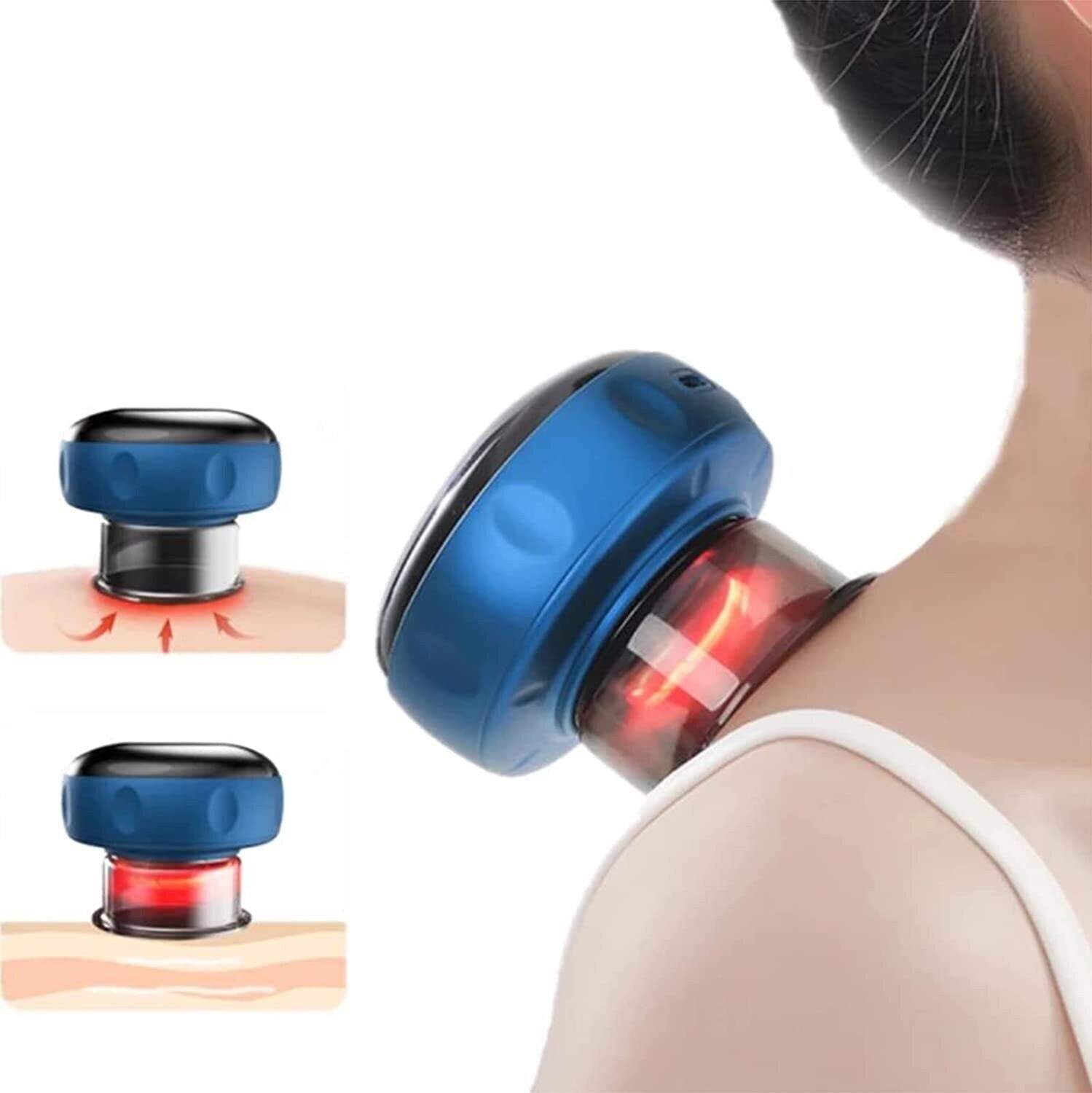 Electric Vacuum Cupping Massager for Smart Therapy