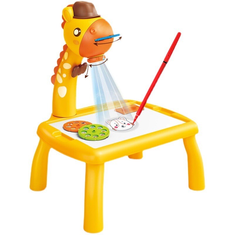 KIDS Projector PAINTING DESK Drawing Board