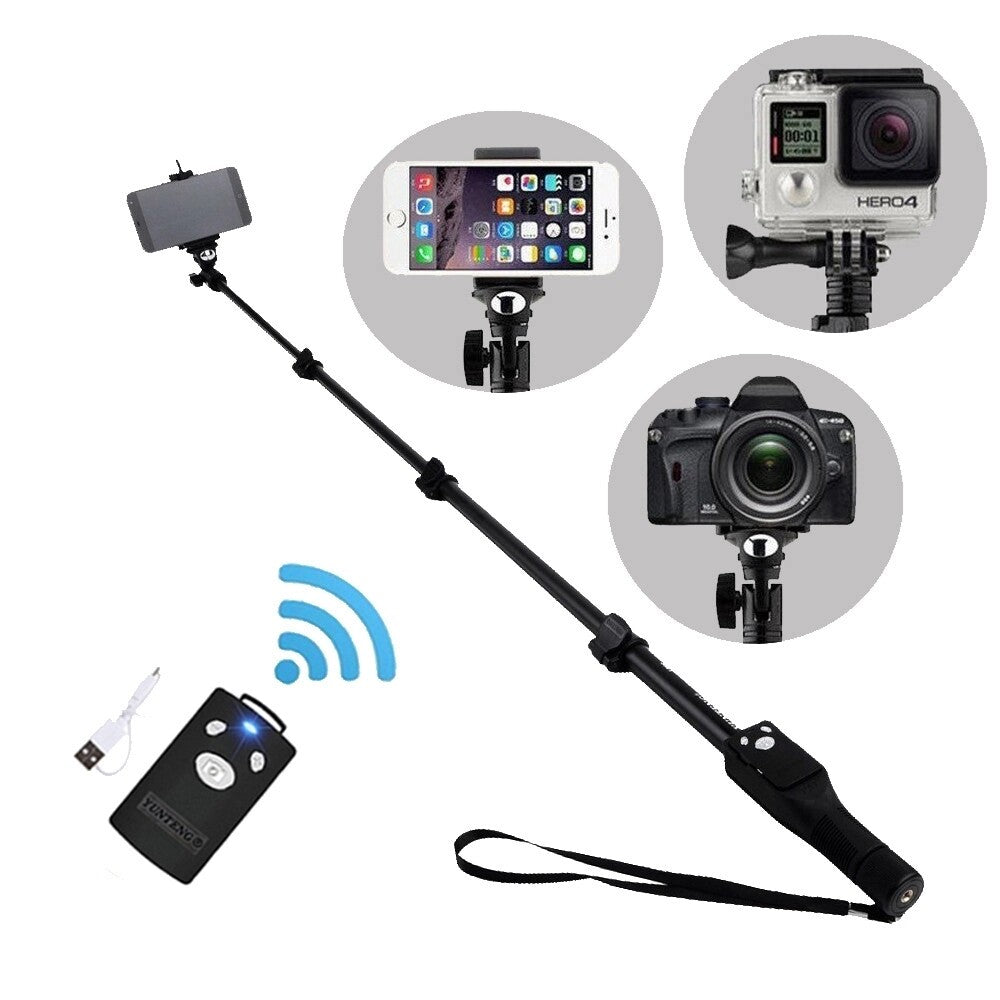 Yunteng 1288 Remote Control Selfie Stick Monopod