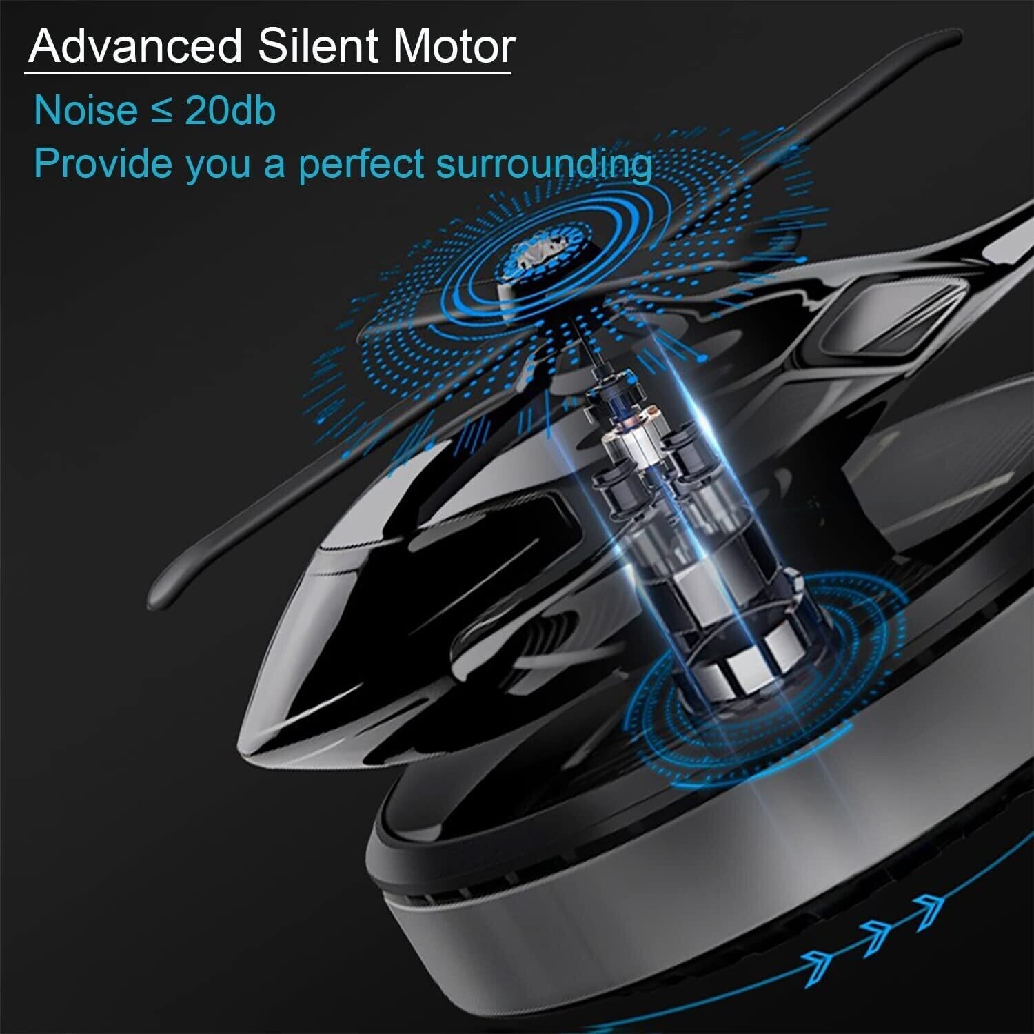 Helicopter Solar Car Aromatherapy Diffuser Ornament