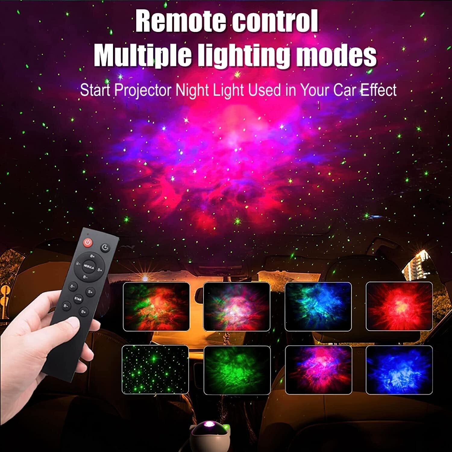 Astronaut Nebula Galaxy Night Light Projector