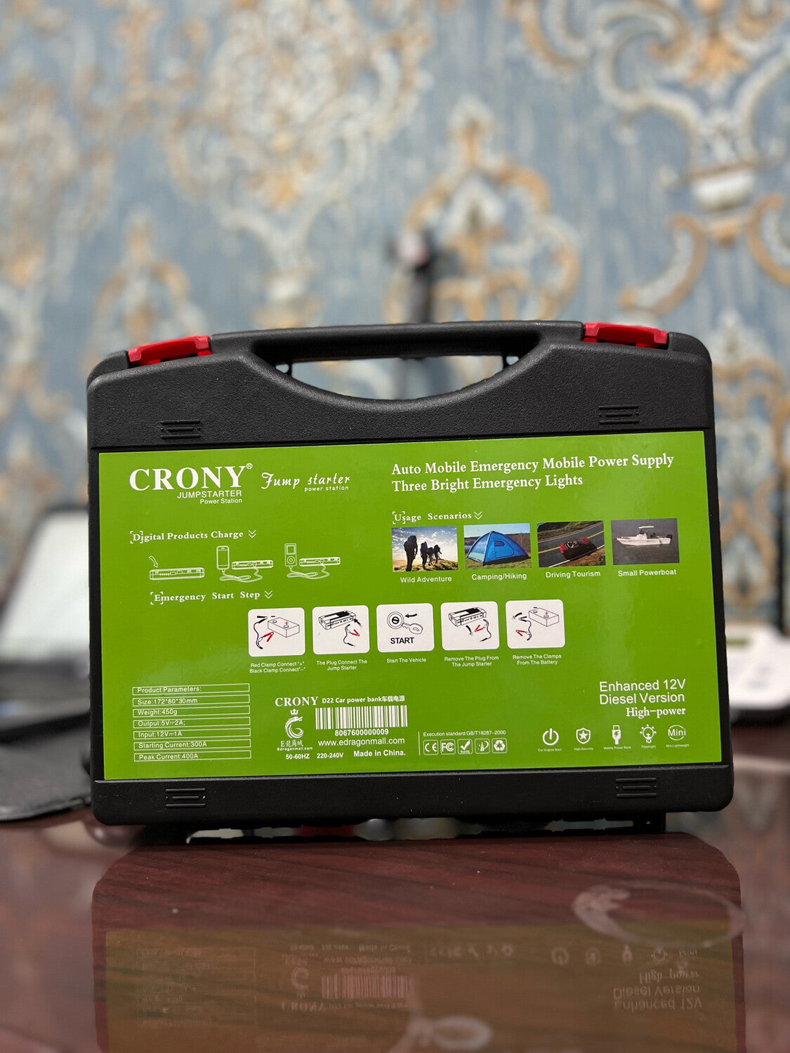 Crony Jumpstarter: Portable Car Battery Booster