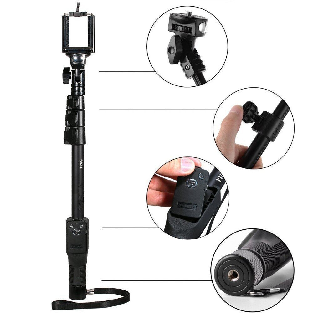 Yunteng 1288 Remote Control Selfie Stick Monopod