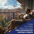 Bird-X Bird Proof Transparent Repellent Gel – Pigeon & Bird Control for Balcony, Home & Shop | ChenArabia UAE