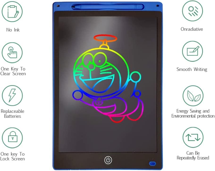 12-Inch LED Writing Tablet – Magic 3D Luminous Drawing & Doodle Board