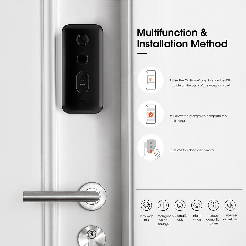 Xiaomi Smart Doorbell 3 - Wireless Security Camera