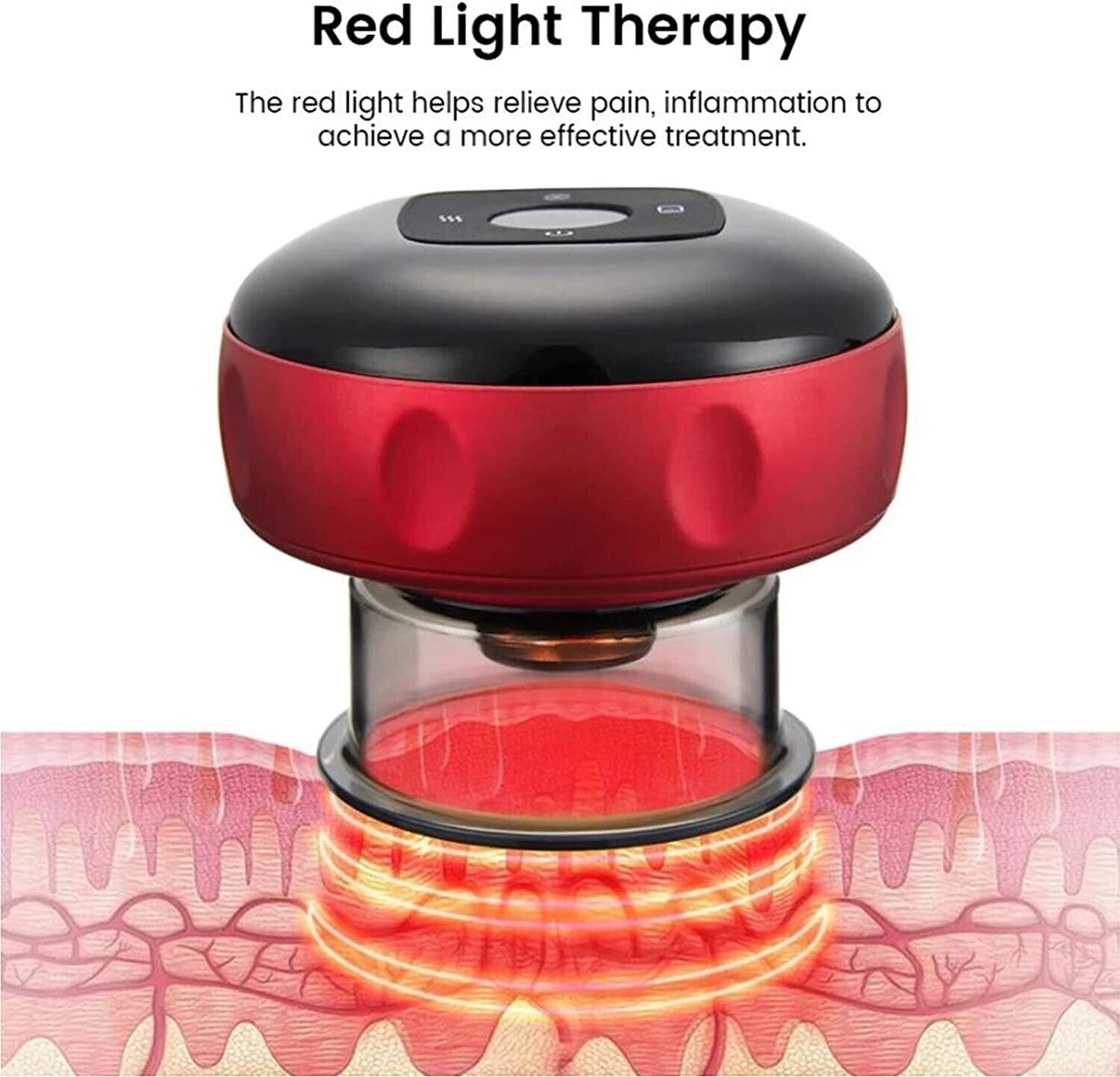 Electric Vacuum Cupping Massager for Smart Therapy