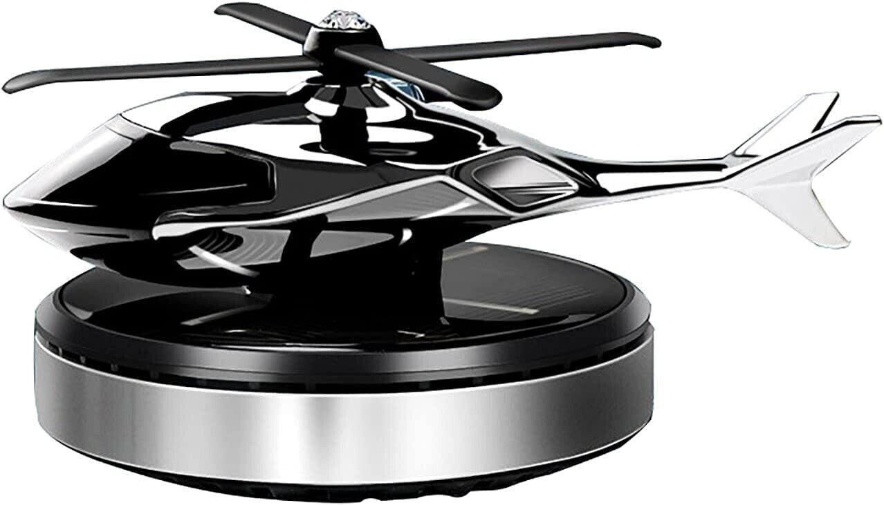 Helicopter Solar Car Aromatherapy Diffuser Ornament