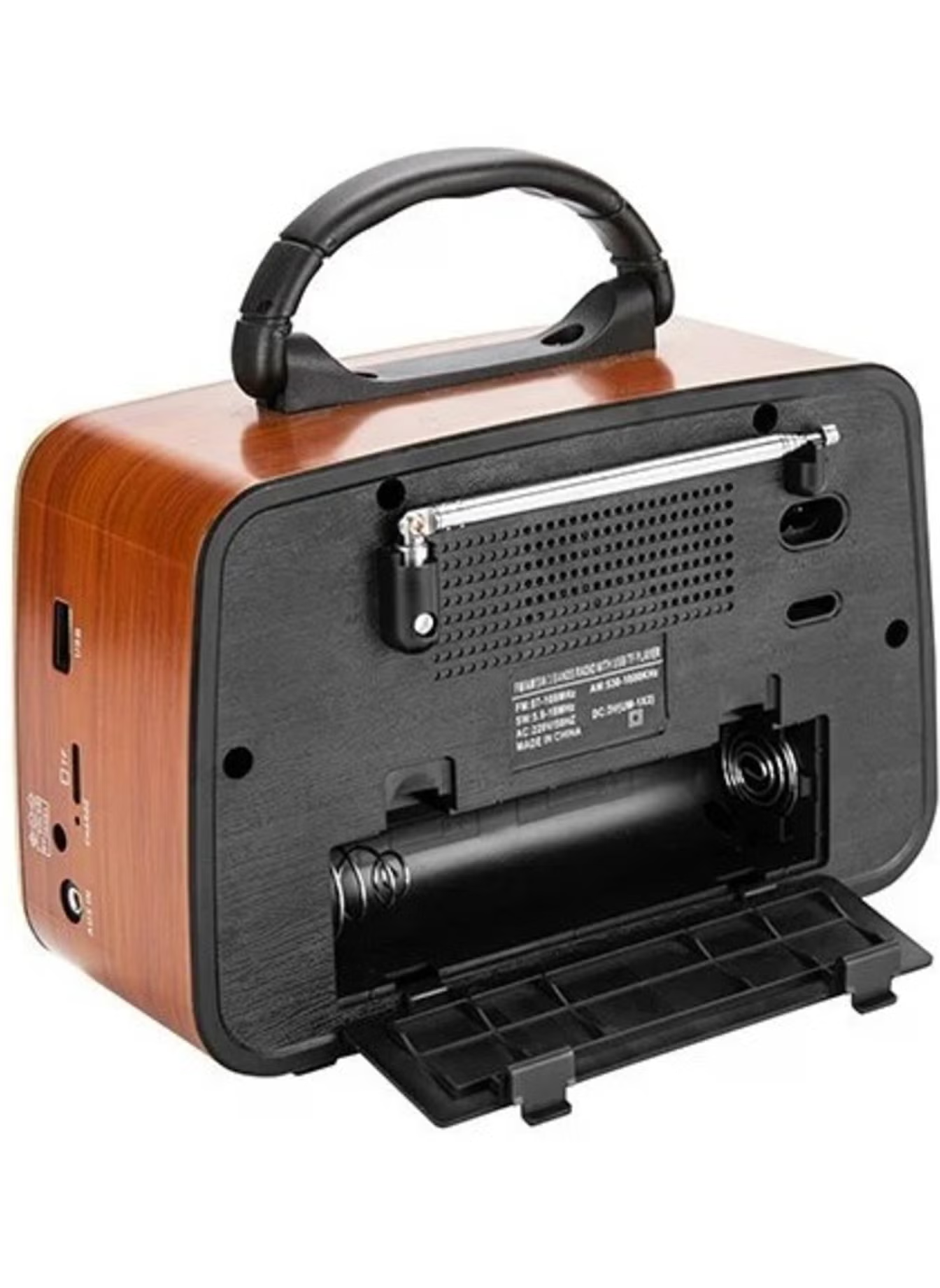 Classic Portable Radio with Bluetooth Speaker – DENX DX2427