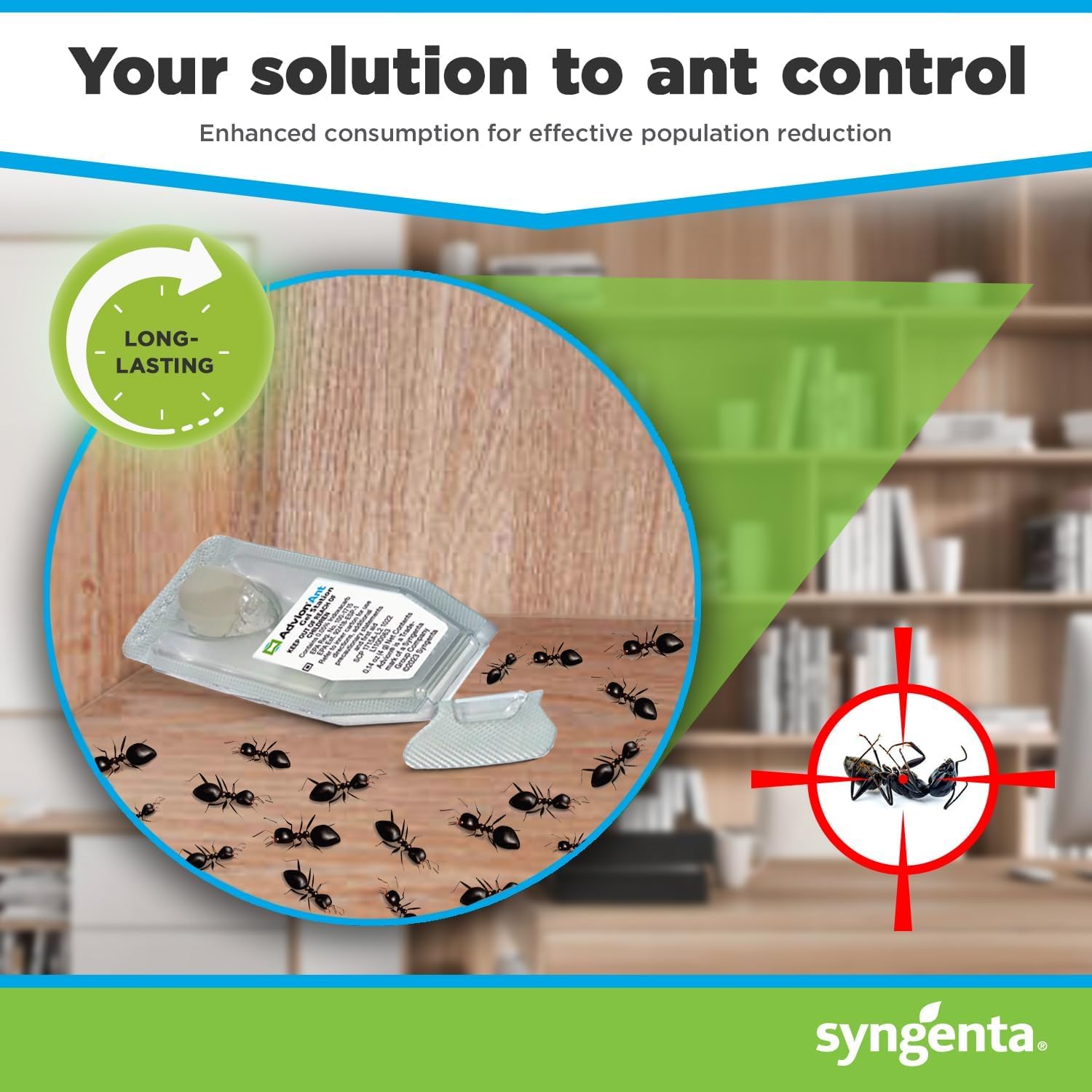 Advion Ant Bait Stations – 3 Pack (9 PCS) | Fast & Powerful Ant Killer | Long-Lasting Indoor & Outdoor Control – UAE’s No.1 Online Retailer